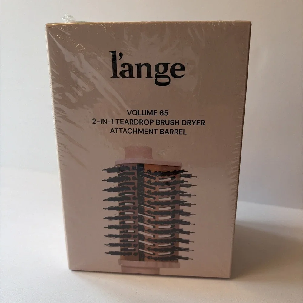 L'ange Hair Volume 65 2-in-1 Teardrop Brush Dryer Attachment Barre1 New